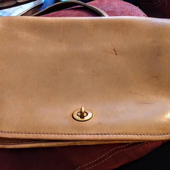 Authentic Cowhide Coach Bag - Picture 2 of 4